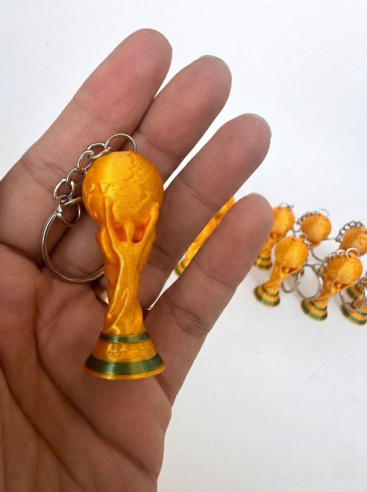 Llaveros Copa del Mundo para Fanáticos del Fútbol - 2